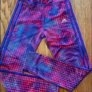 ADIDAS size medium 10/12 girls leggings
